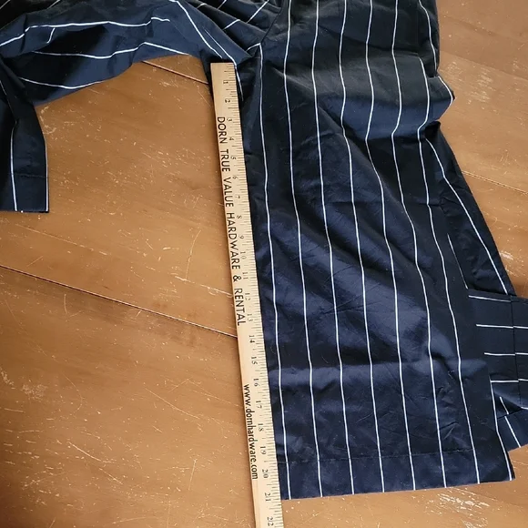Vince Skinny Stripe Slit Culotte Wide Leg Palazzo Pants Size S - Picture 13 of 16